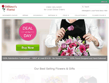 Tablet Screenshot of dibiasosflorist.com